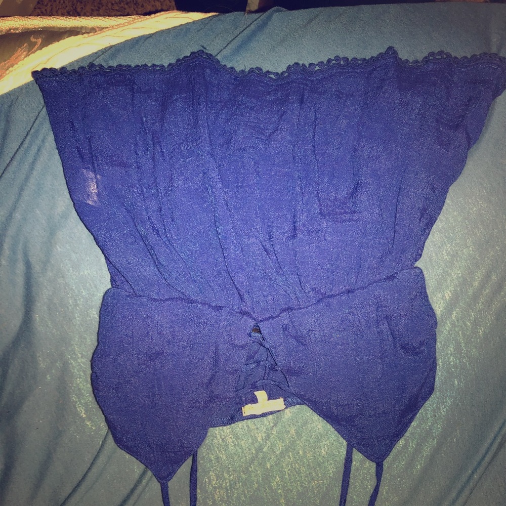 blue tank no wears no tears worn twice